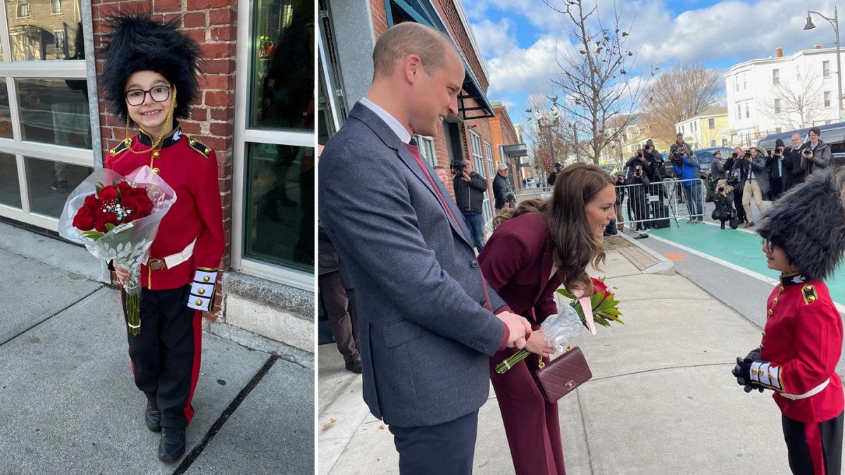 Boy Meets Prince William, Kate on Royal Visit to Boston – NBC New York - Vimarsana News