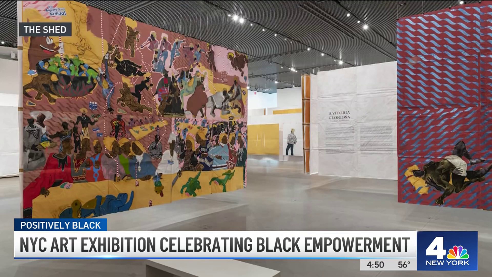 NYC Art Exhibition Celebrating Black Empowerment Debuts – NBC New York