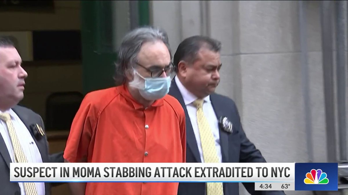 Suspect in MOMA Stabbing Attack Extradited to NYC – NBC New York
