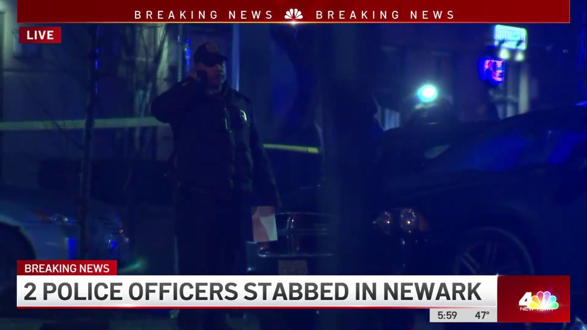 2 Police Officers Stabbed in Newark – NBC New York