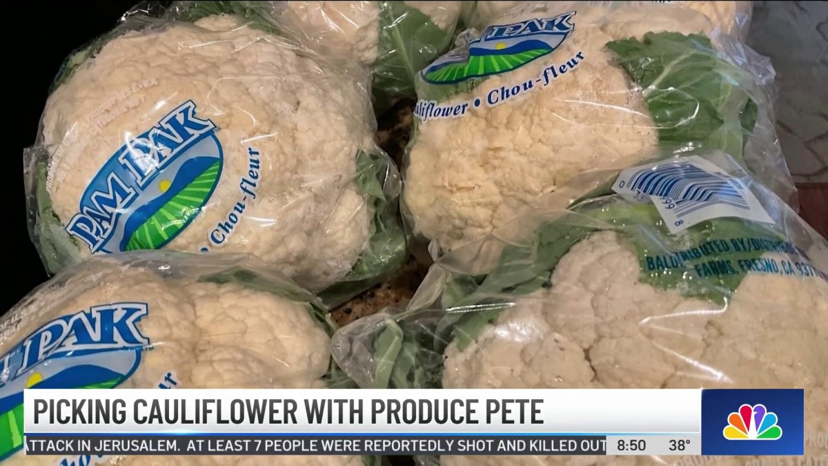 Produce Pete How to Pick Perfect Cauliflower NBC New York