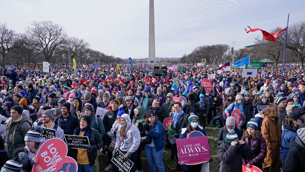 2023 March for Life Returns to DC NBC New York