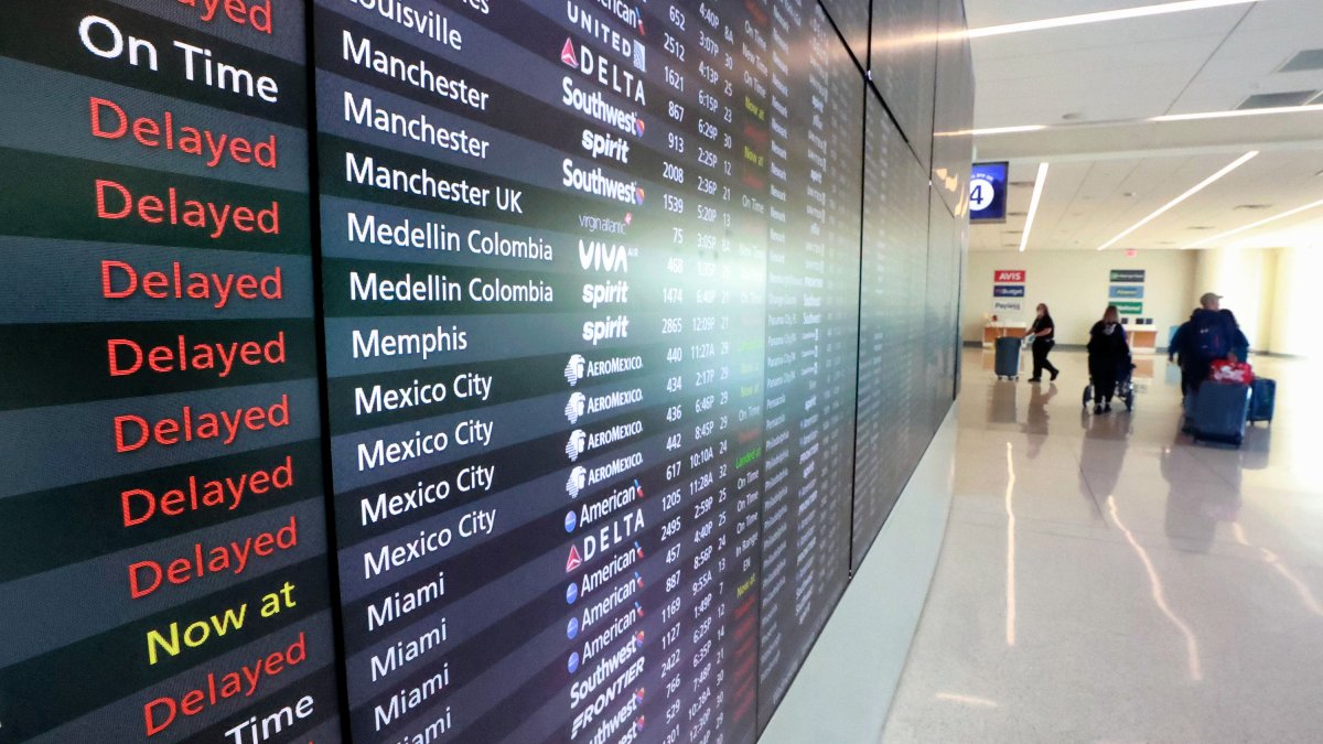 A 'Damaged Database File' to Blame for Flight Disruptions – NBC New York - Vimarsana News
