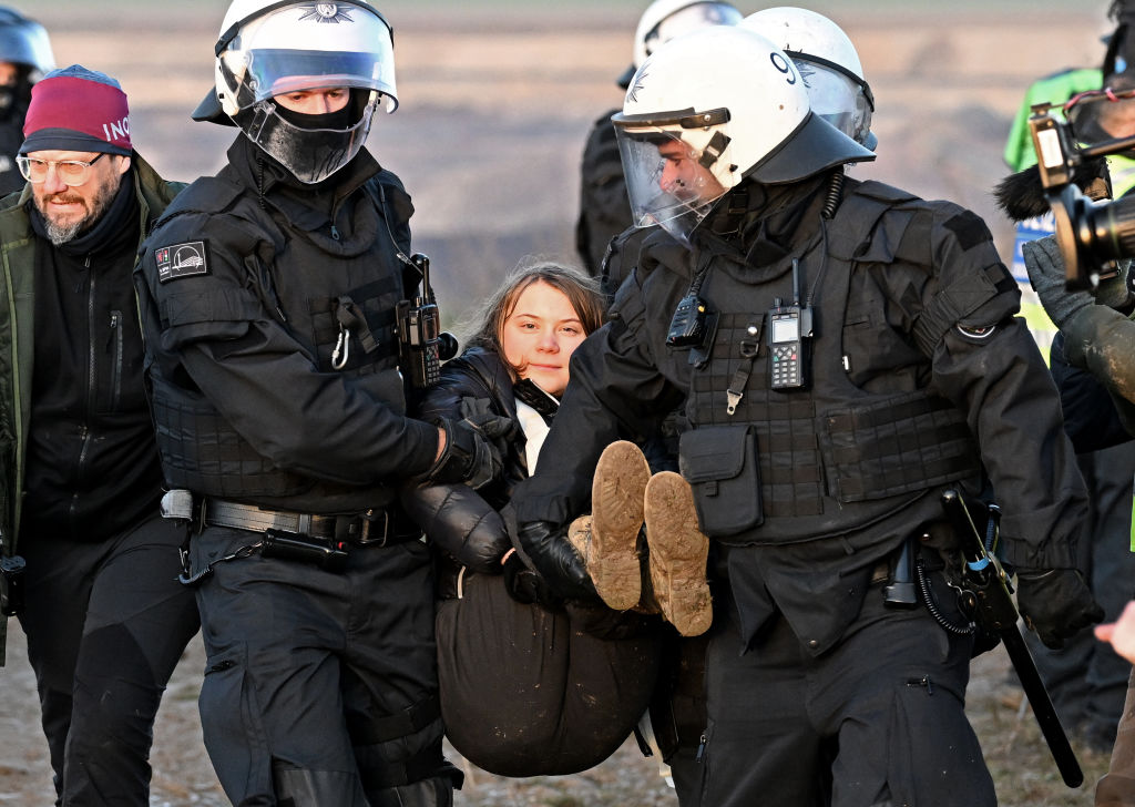 Greta Thunberg Arrested During German Climate Change Protest – NBC New York