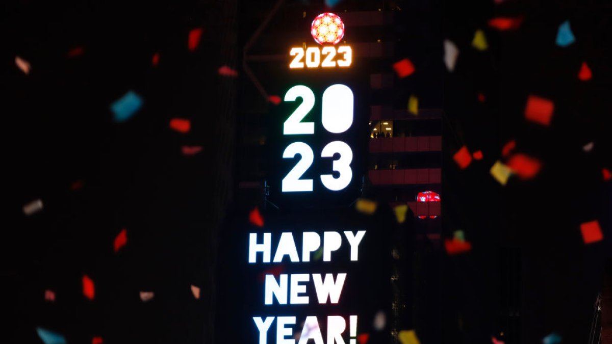 Times Square Ball Drop 2023 What Happened to the Numbers? NBC New York