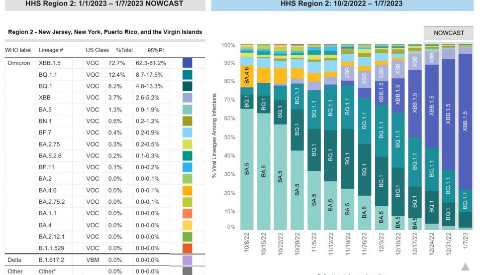 CDC COVID Tracker: XBB.1.5 Dominates NYC Cases — What to Know About ...