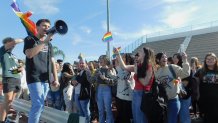 Jack Petocz, a Florida high school student, fought to keep the book "All Boys Aren't Blue" available in his district.