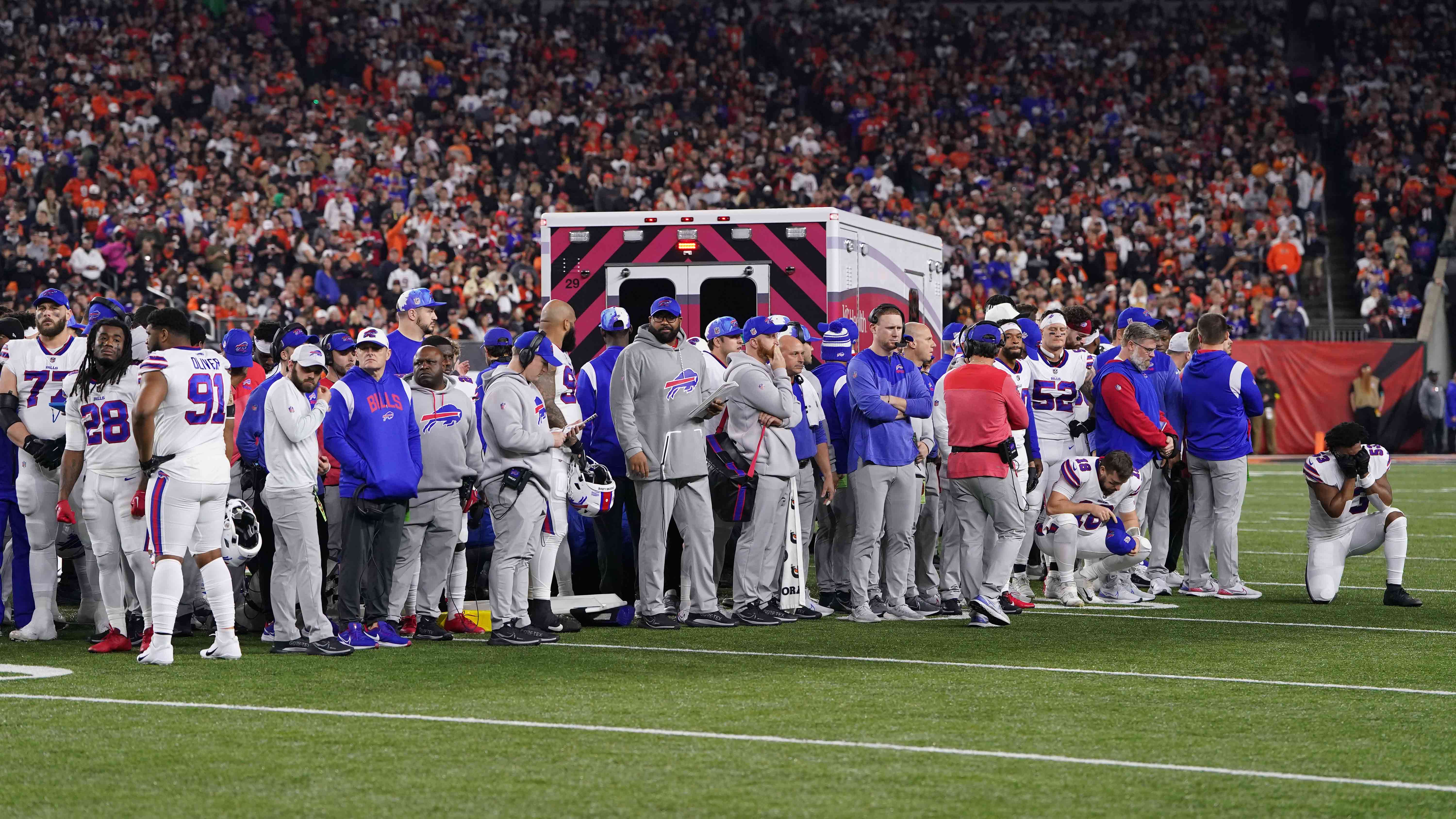 NFL will not resume Bills-Bengals game, AP sources say