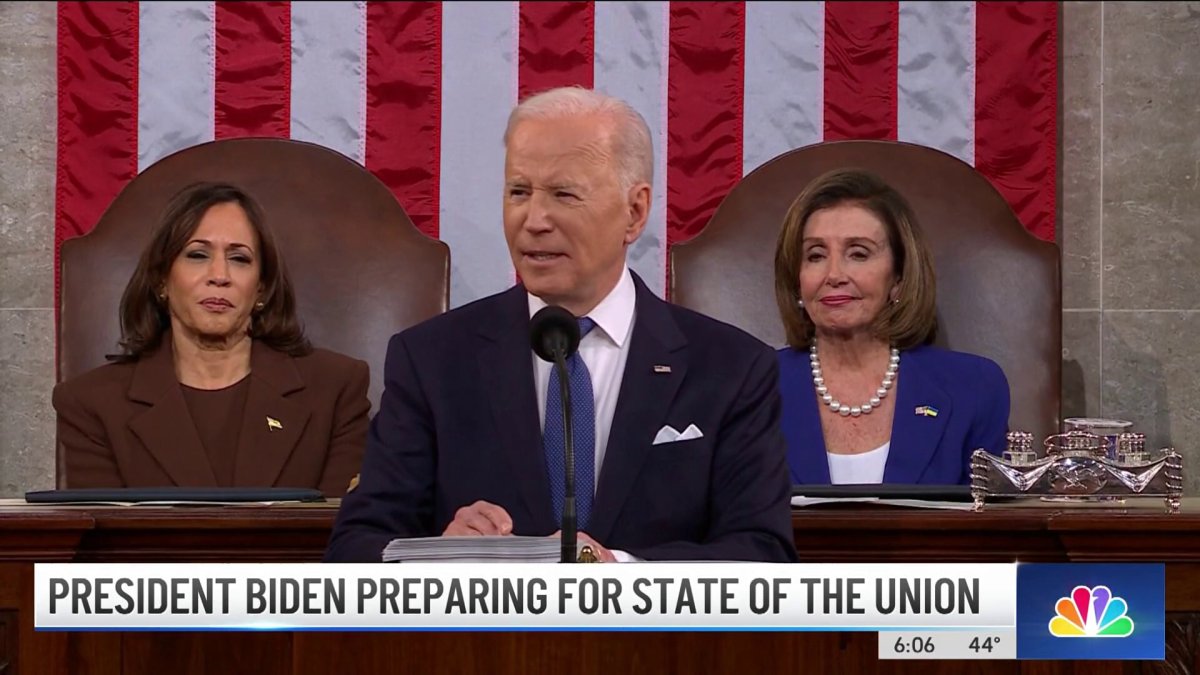 President Biden Preparing For State of the Union – NBC New York