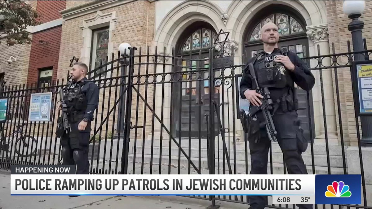 Police Ramping Up Patrols in Jewish Communities – NBC New York