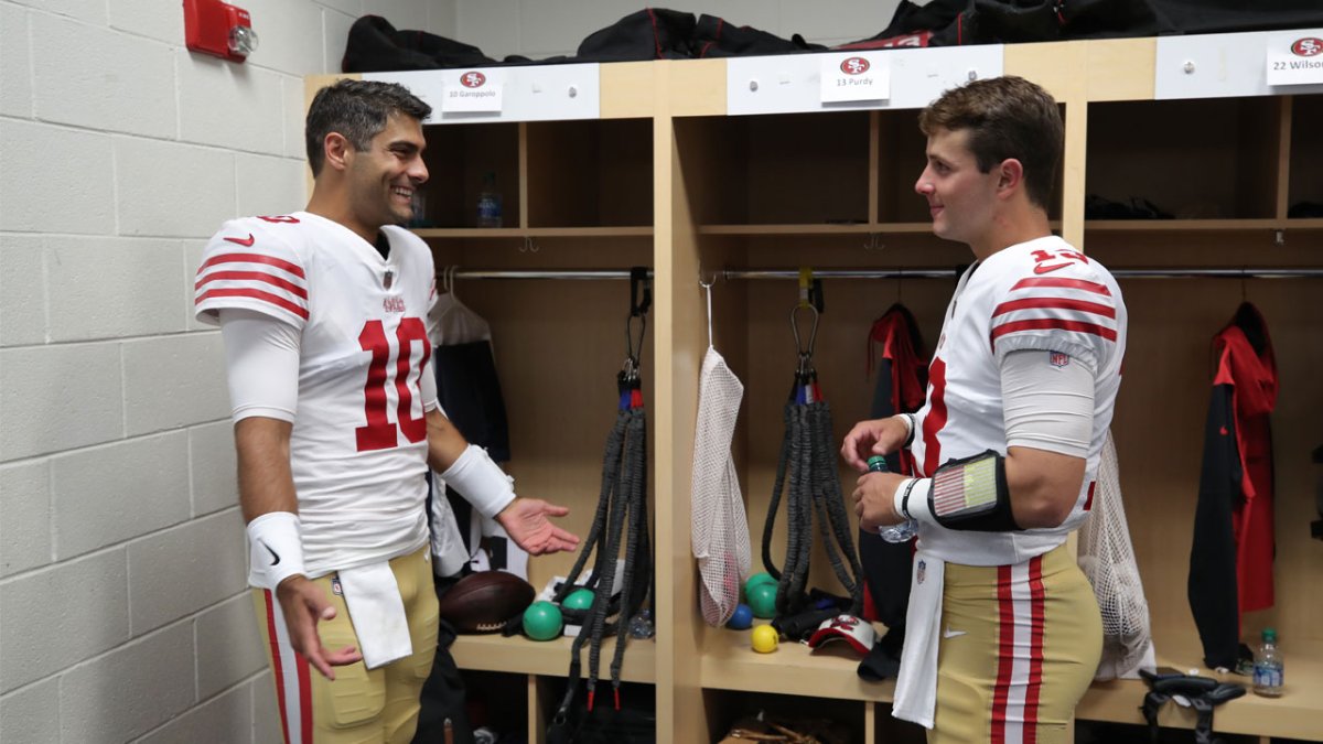 Jimmy Garoppolo-49ers 2023 Reunion Quickly Shut Down by Kyle Shanahan - Vimarsana News