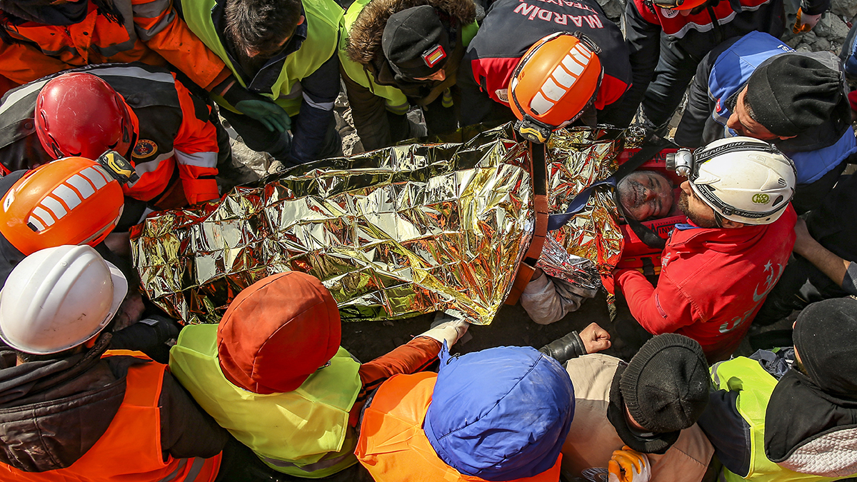 Survivors Pulled From Under Rubble 4 Days After Quake Struck Turkey