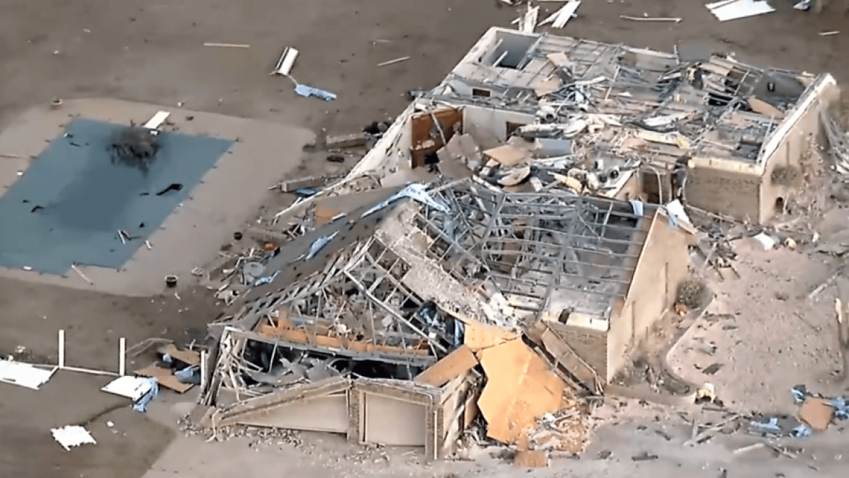 Tornadoes Tear Through Oklahoma and Kanas, Damaging Homes and Buildings ...