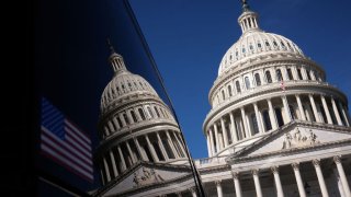 The U.S. Capitol is seen on September 27, 2021 in Washington, DC as Congress returns today to a full schedule of pending legislative items.