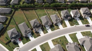 A residential neighborhood in Austin, Texas, on Sunday, May 22, 2022.