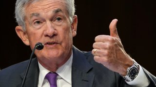 Federal Reserve Chair Jerome H. Powell testifies before a U.S. Senate Banking, Housing, and Urban Affairs Committee hearing on “The Semiannual Monetary Policy Report to the Congress” on Capitol Hill in Washington, March 7, 2023.