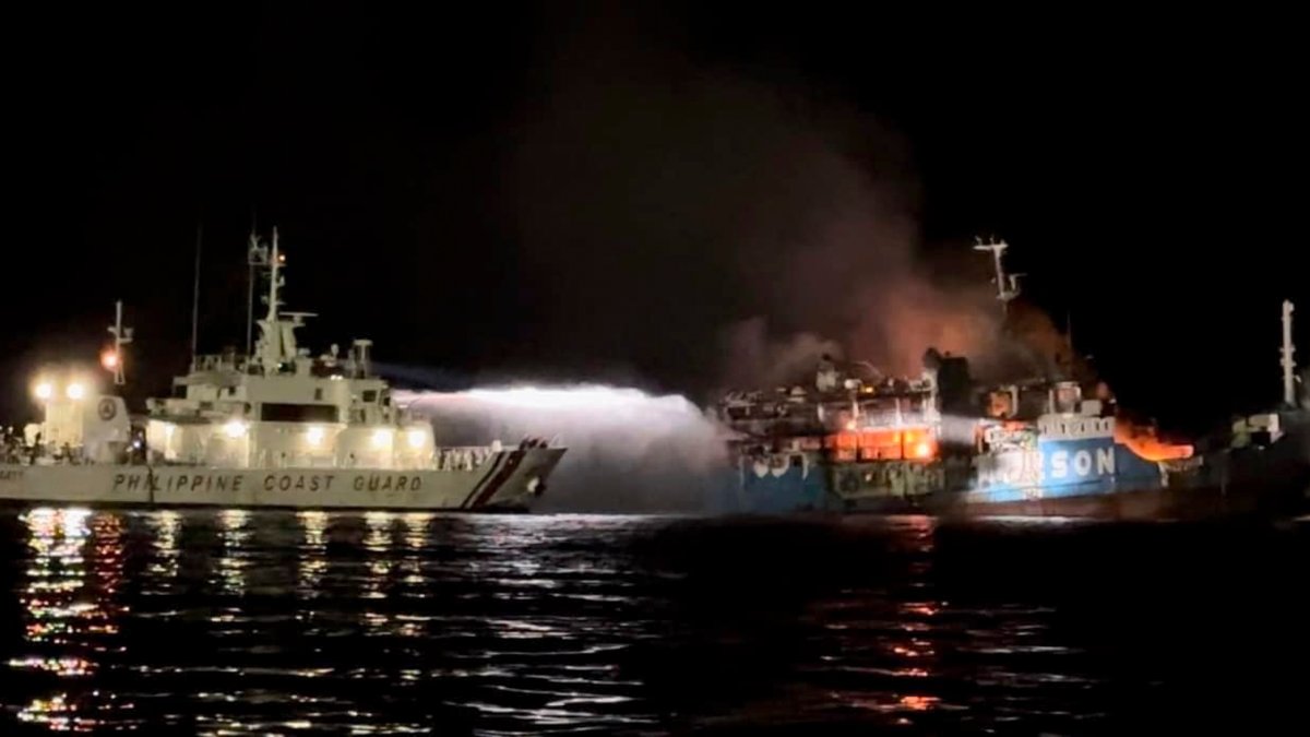 Philippine Ferry Fire Leaves 31 Dead, at Least 7 Missing – NBC New York - Vimarsana News