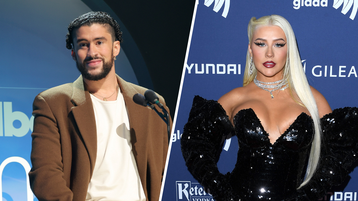 Bad Bunny, Christina Aguilera Honored at GLAAD Media Awards NBC New York