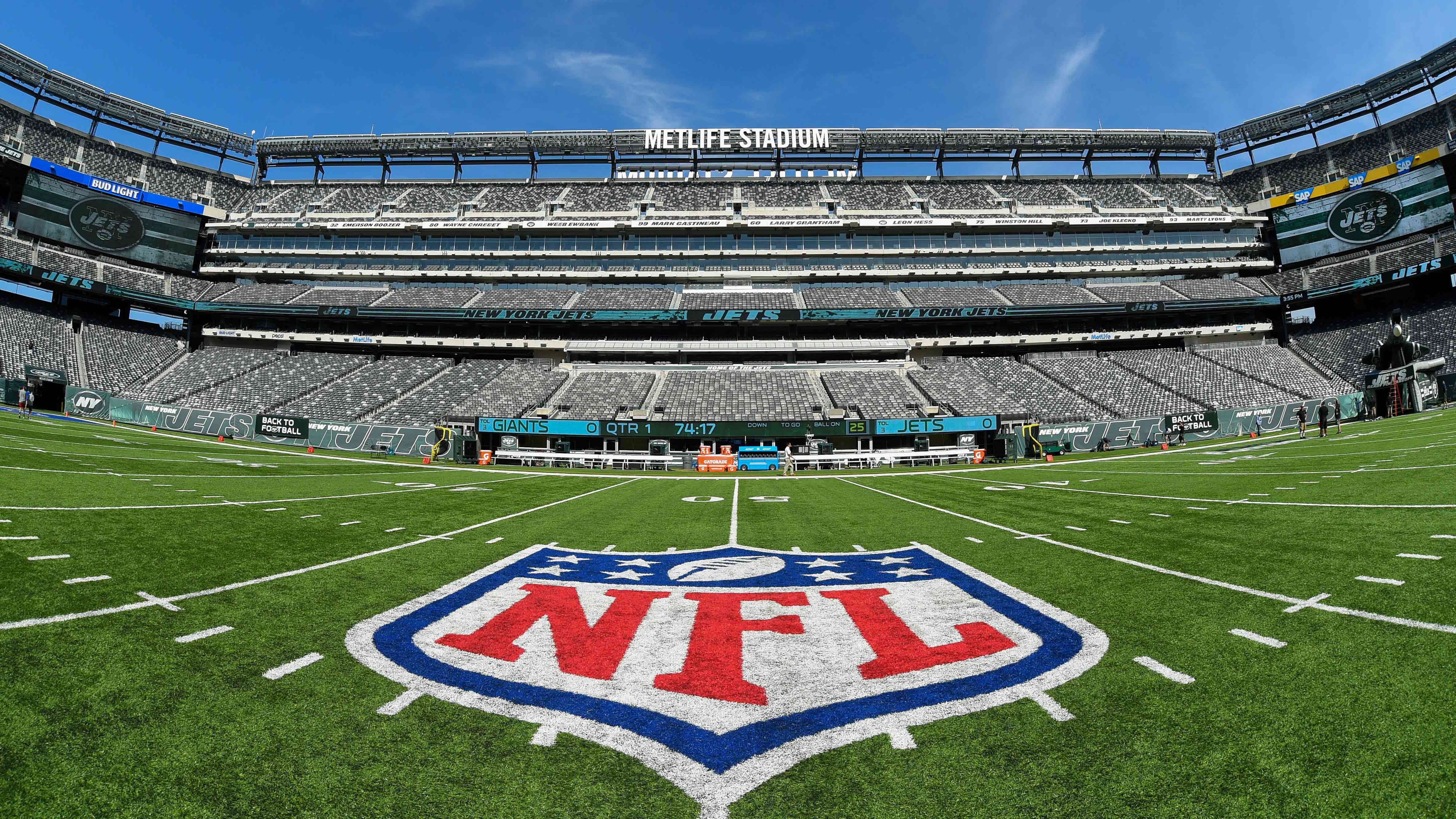 First Look  See the New Turf and Jets End Zones at MetLife Stadium