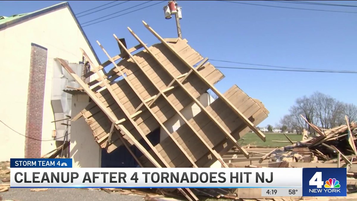 New Jersey Cleans Up After Four Tornadoes Strike Over Weekend – NBC New ...
