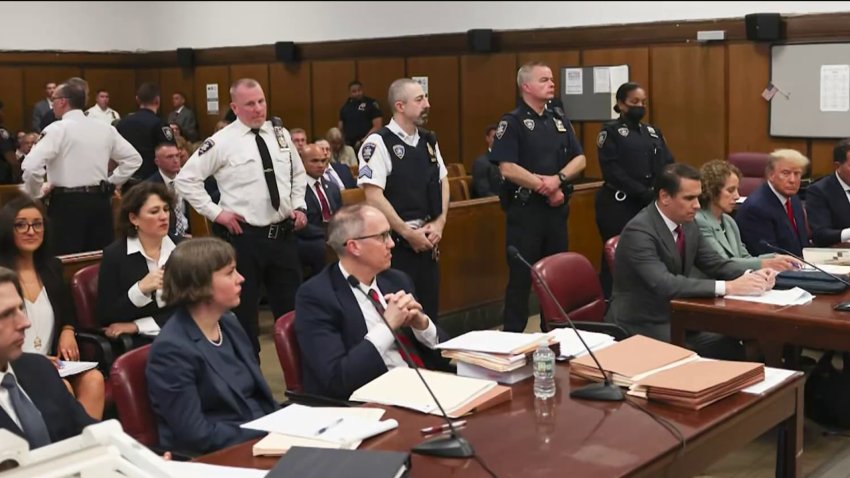 Here's What It Was Really Like Inside Trump Courtroom