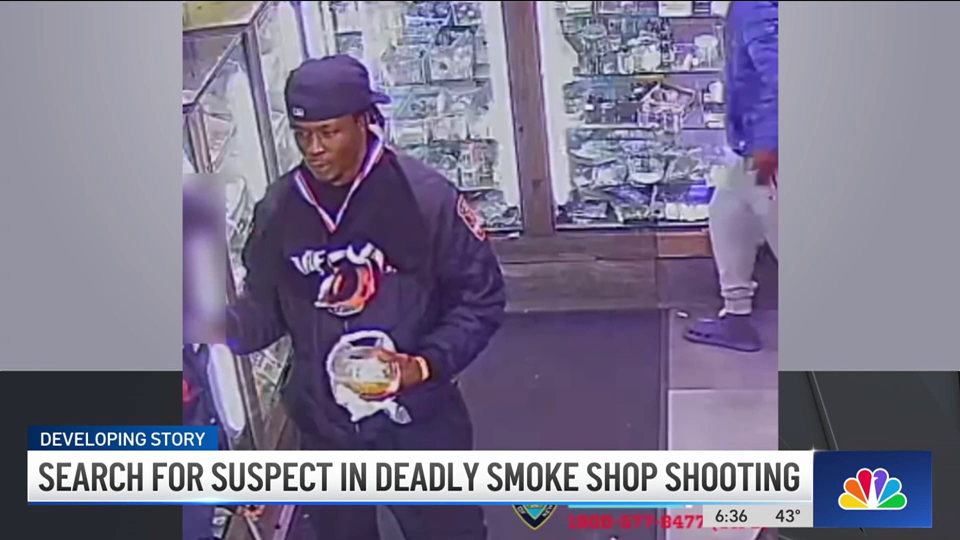 NYPD Hunts Suspect In Harlem Smoke Shop Shooting – NBC New York