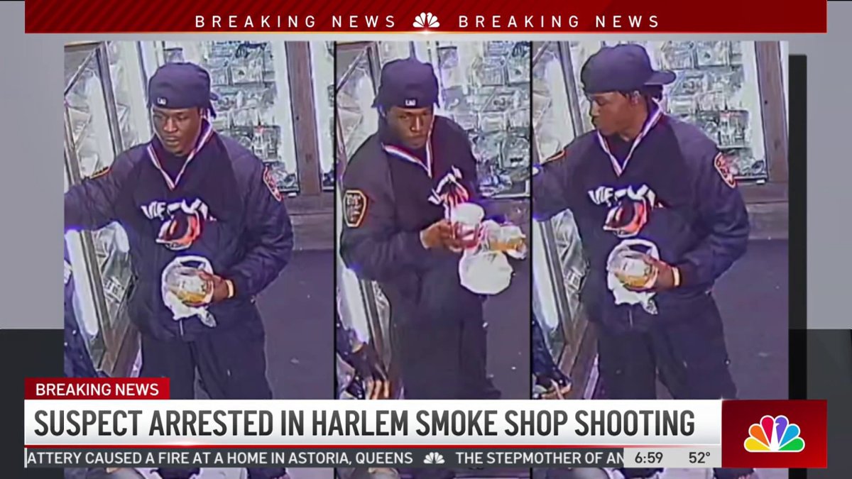 Arrest Made in Harlem Smoke Shop Shooting NBC New York