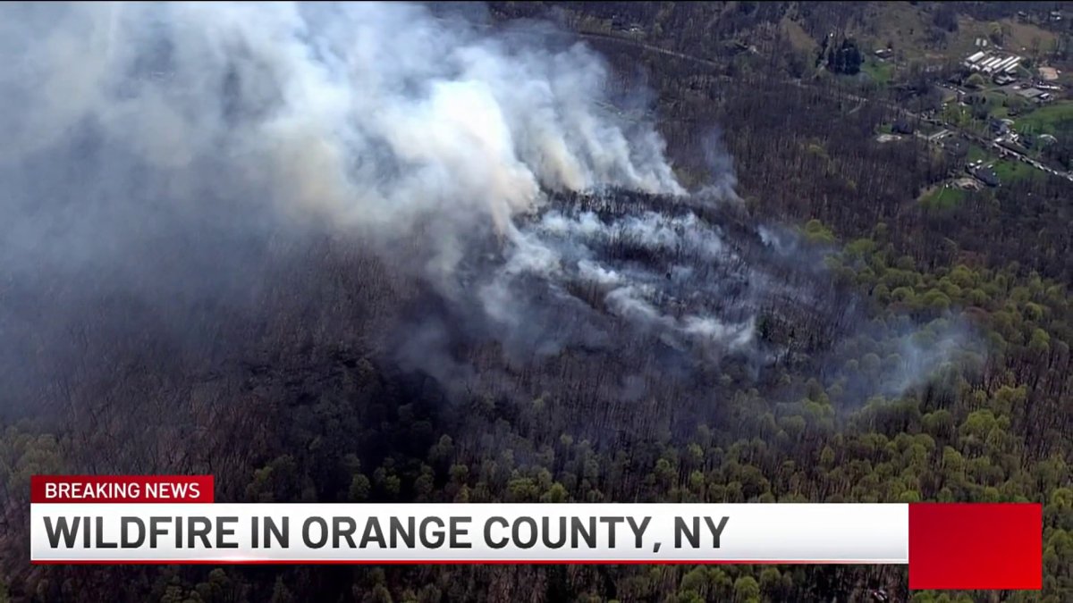 Wildfire Breaks Out in Orange County, NY, Amid High Temperatures NBC