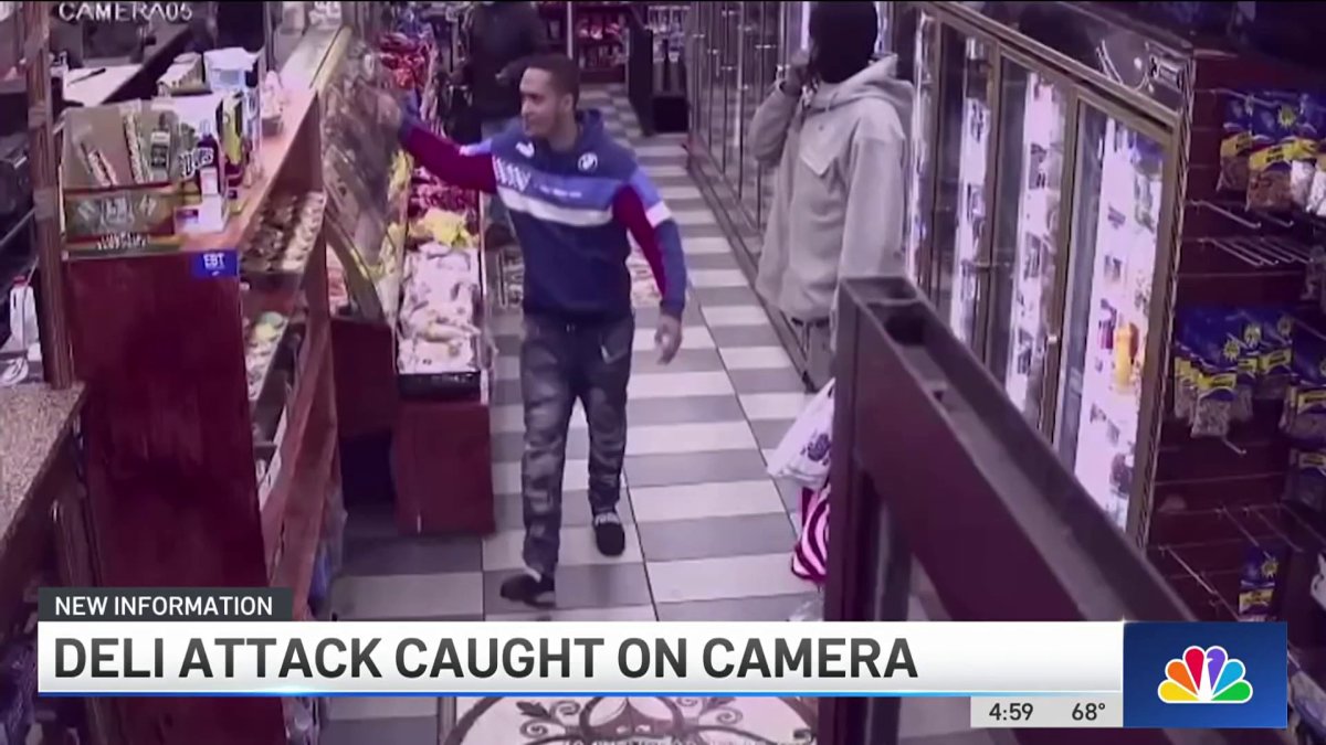 Manhattan Deli Attack Caught on Camera – NBC New York