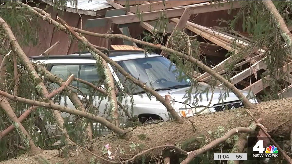 ‘I’d Be Dead:’ NYers Survive Scary Tornado Touch Down – NBC New York