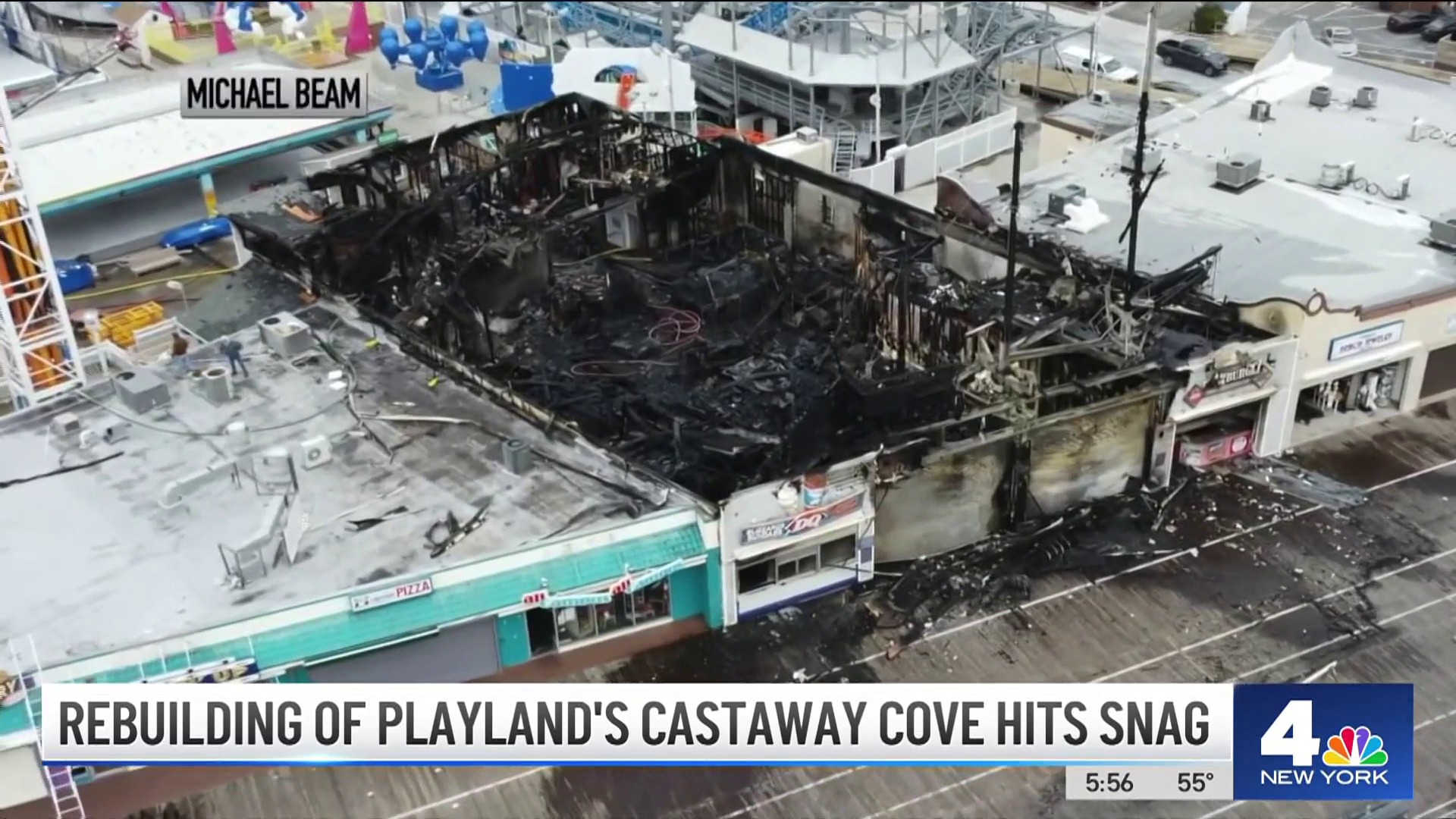 Rebuilding of Playland's Castaway Cove In Ocean City Hits Snag