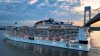 19-Deck Cruise Ship as Long as Eiffel Tower Is High Makes New Home in Brooklyn