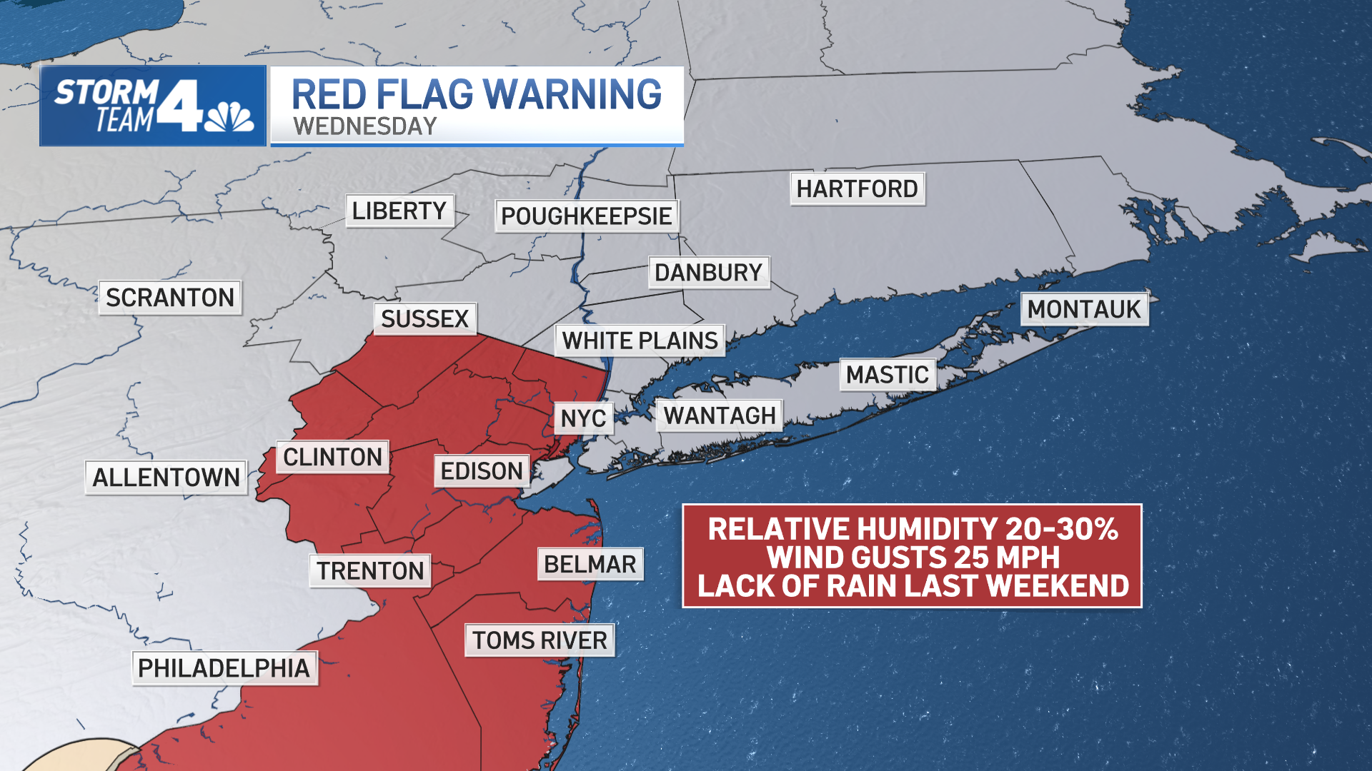 Red Flag Warning Issued for NJ What Does It Mean in Weather Terms