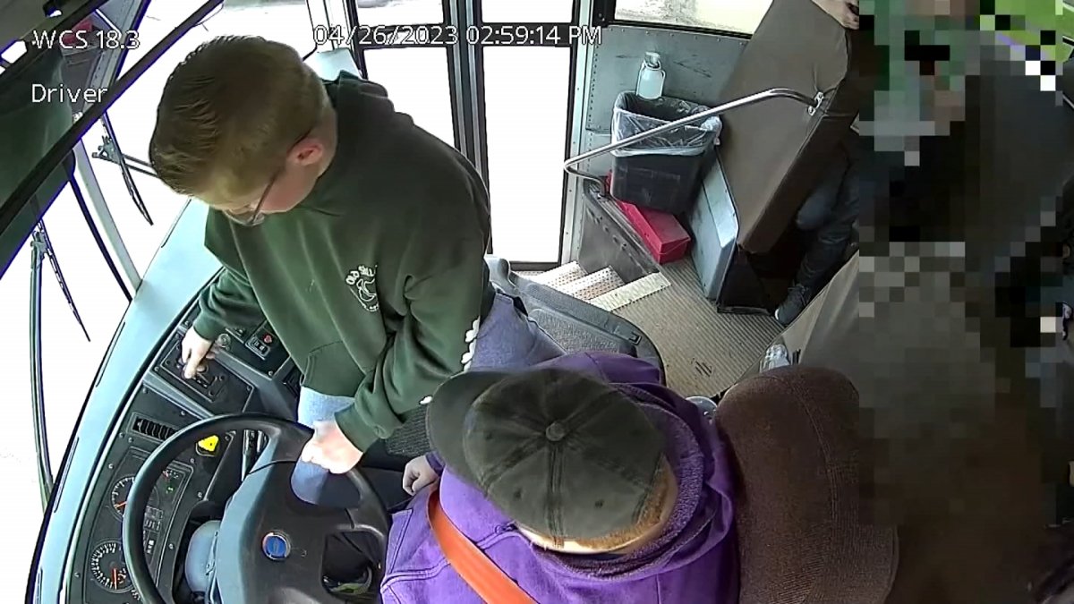 Boy Stops Michigan School Bus After Driver Suffers Medical Emergency