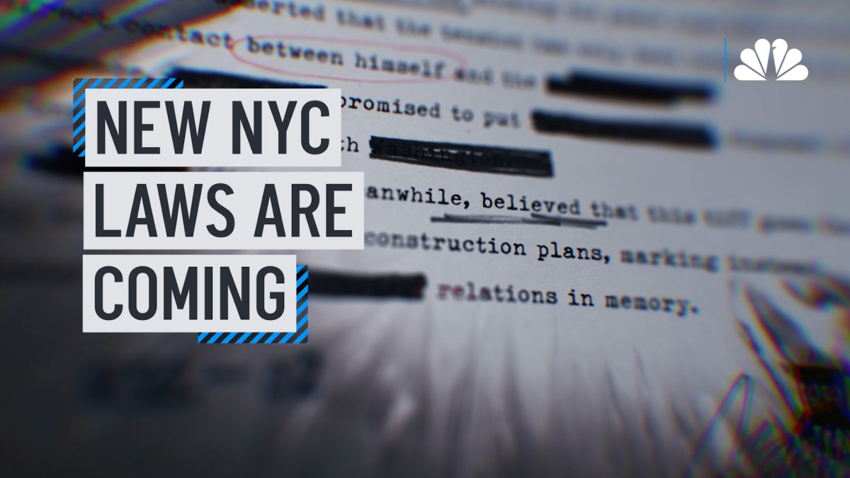 New NYC Laws Are Coming. Here’s What the City Council Just Did NBC