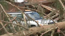 Storm damage in Sullivan County.