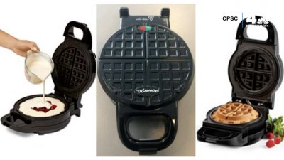 Waffle Maker Recalled Over Flying Hot Pieces of Batter