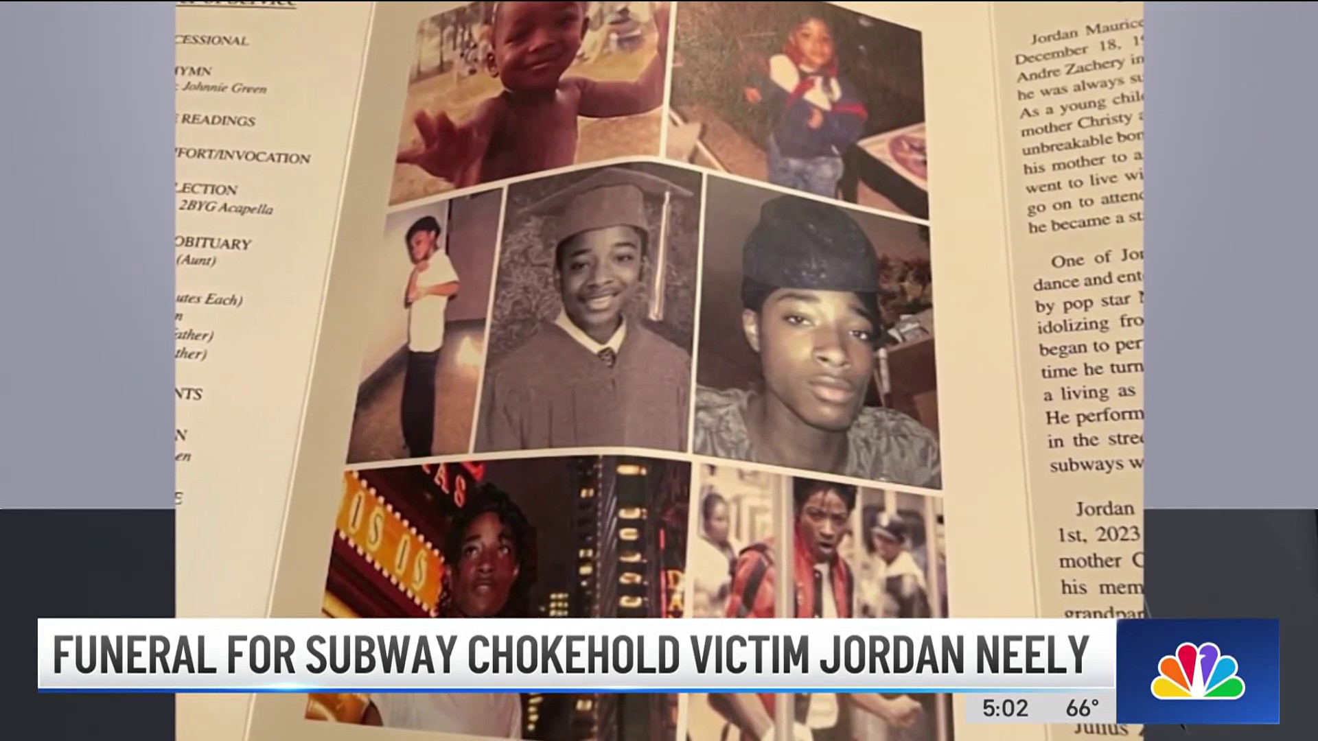 Hundreds Gather For Funeral Of Subway Chokehold Victim Jordan Neely ...