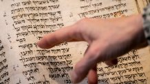 The 1,100-year-old Hebrew Bible that is one of the oldest surviving biblical manuscripts sold for .1 million, which includes the auction house's fee, Wednesday, May 17, 2023, in New York.