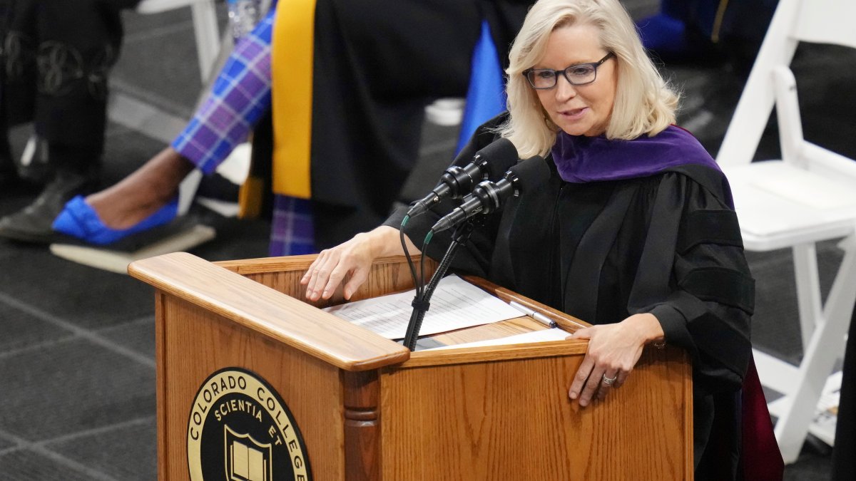 Liz Cheney Delivers Commencement Address at Alma Mater NBC New York