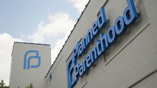 The exterior of a Planned Parenthood Reproductive Health Services Center is seen on May 28, 2019 in St Louis, Missouri.