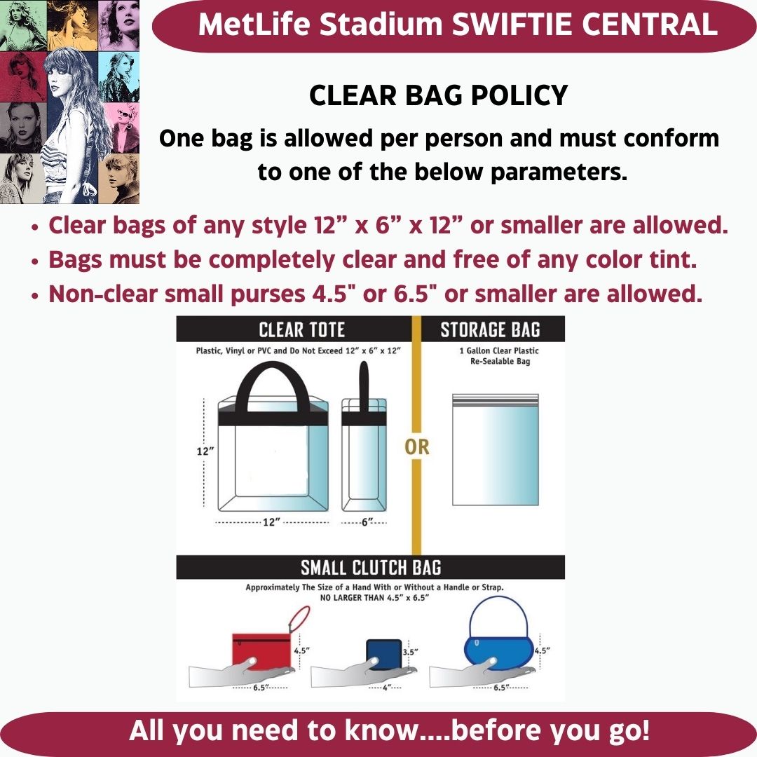 Everything You Need to Know About MetLife Stadium's Bag Policy - OATUU