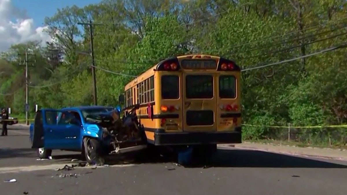 East Meadow School Bus Crash Sends Kids to Long Island Hospital NBC