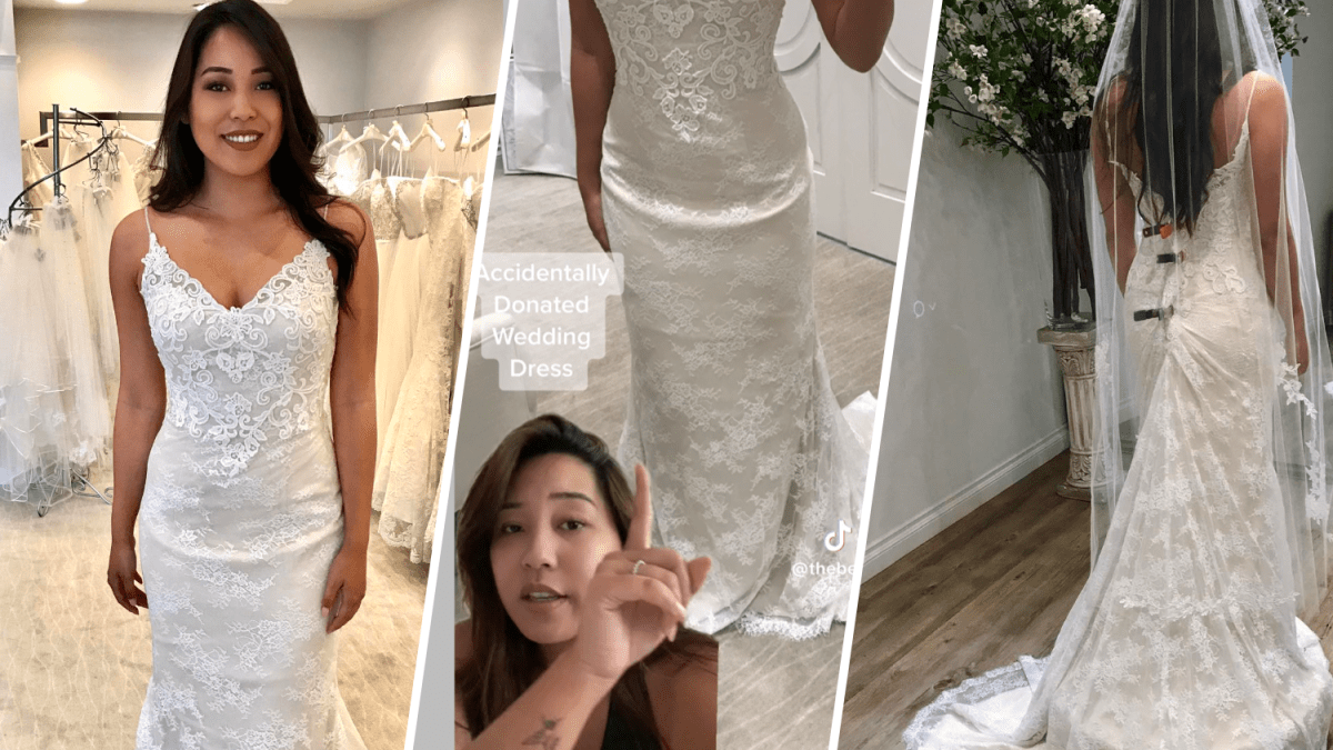 SoCal Woman Searches for Accidentally Donated Wedding Dress NBC New York