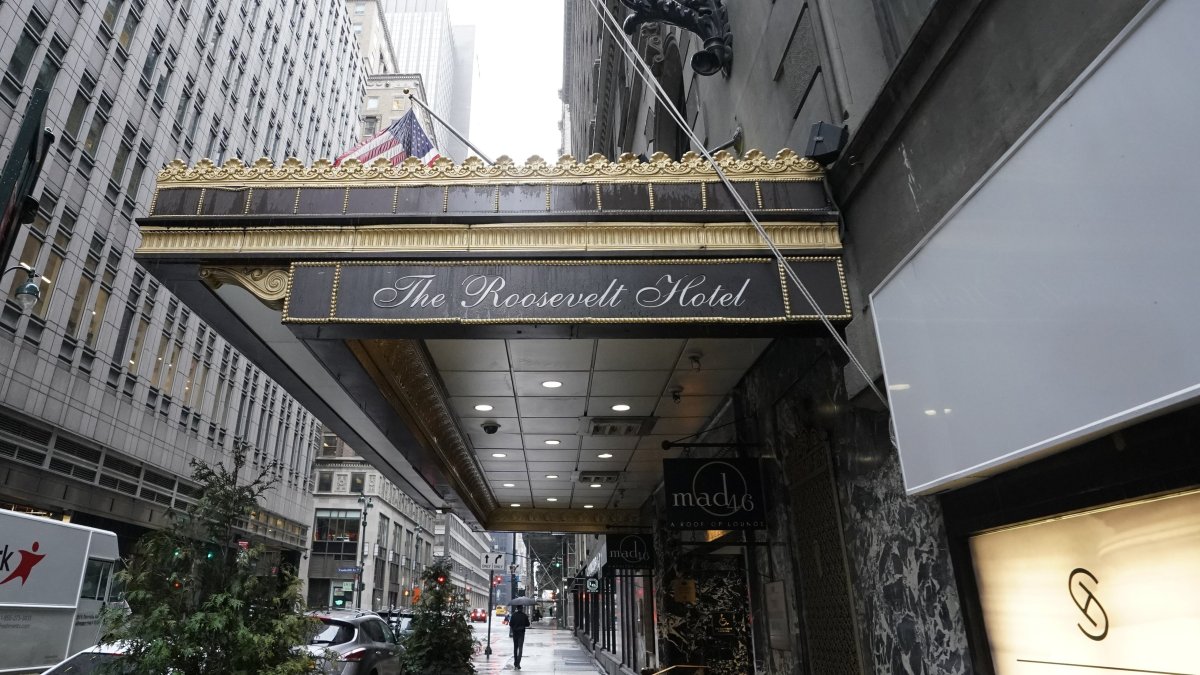 New York City to turn historic Roosevelt Hotel into asylum-seeker center as migrants overload the area