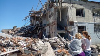 European officials are looking at ways to use Russian assets to repay for the reconstruction of Ukraine.