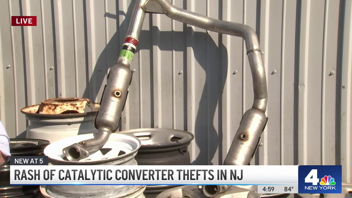 Rash of Catalytic Converter Thefts in NJ NBC New York