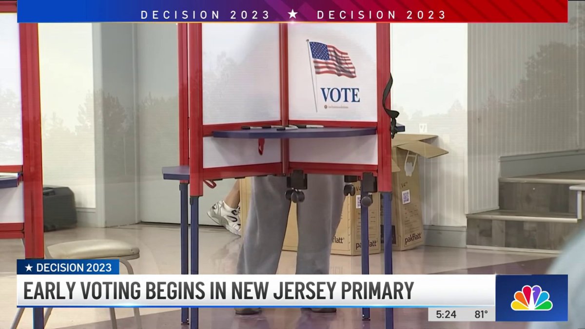 Early Voting Begins in New Jersey Primary NBC New York