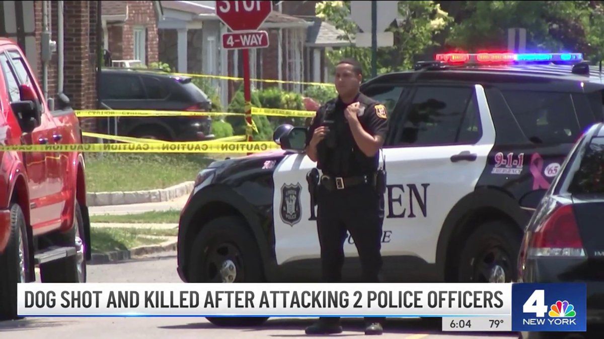 Dog Shot and Killed After Attacking 2 Police Officers – NBC New York