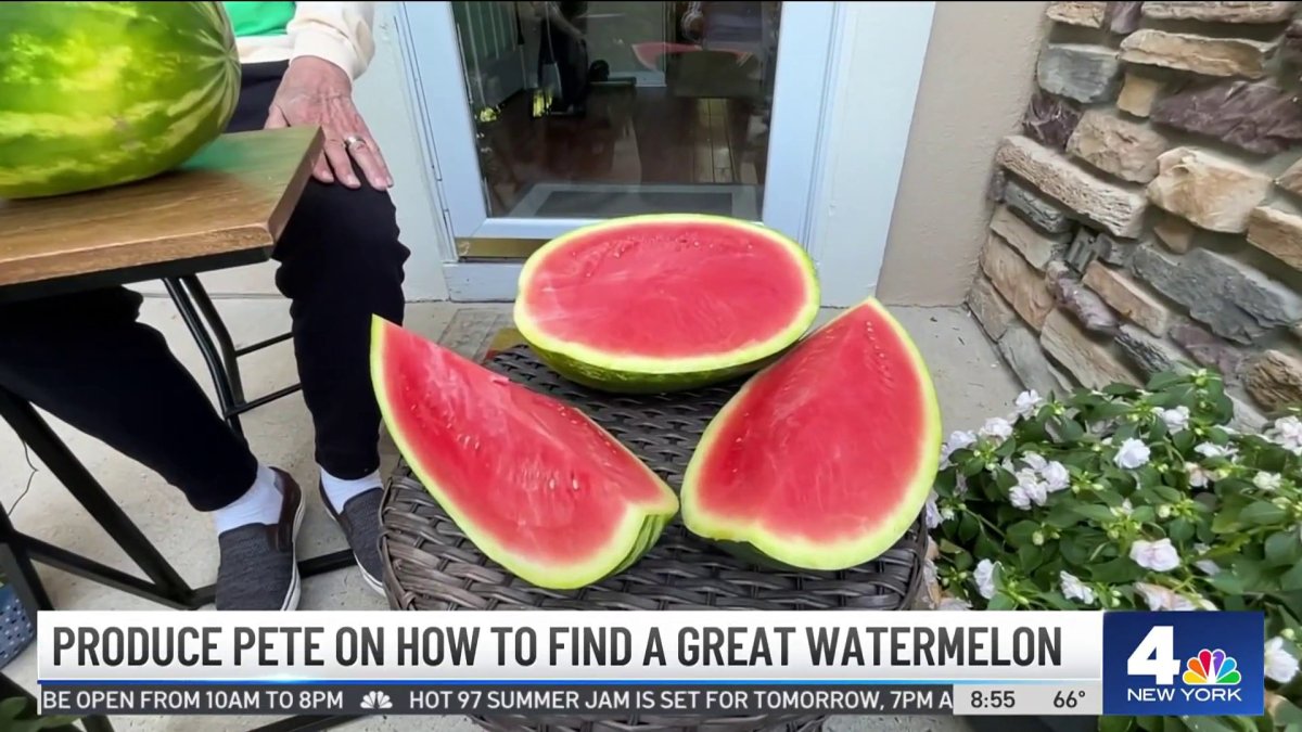 Produce Pete How to Find a Great Watermelon NBC New York